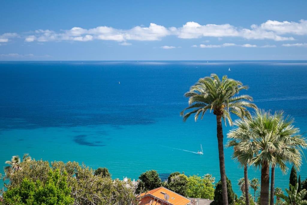Le Neptune - Vue - Grande Terrasse - Parking Prive * Menton