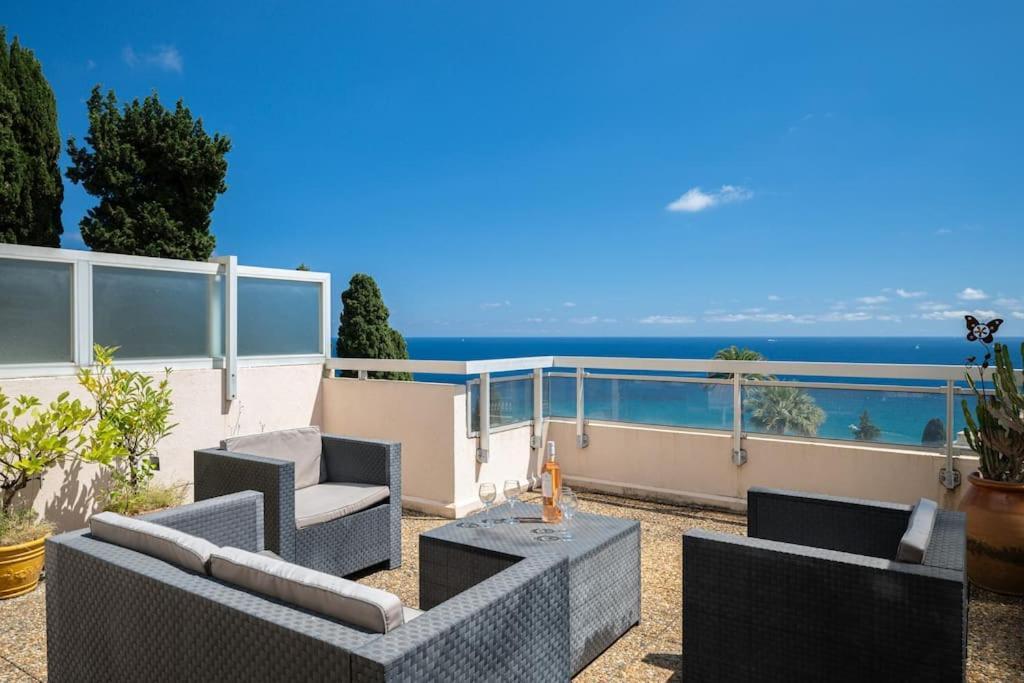Le Neptune - Vue - Grande Terrasse - Parking Prive Appartement